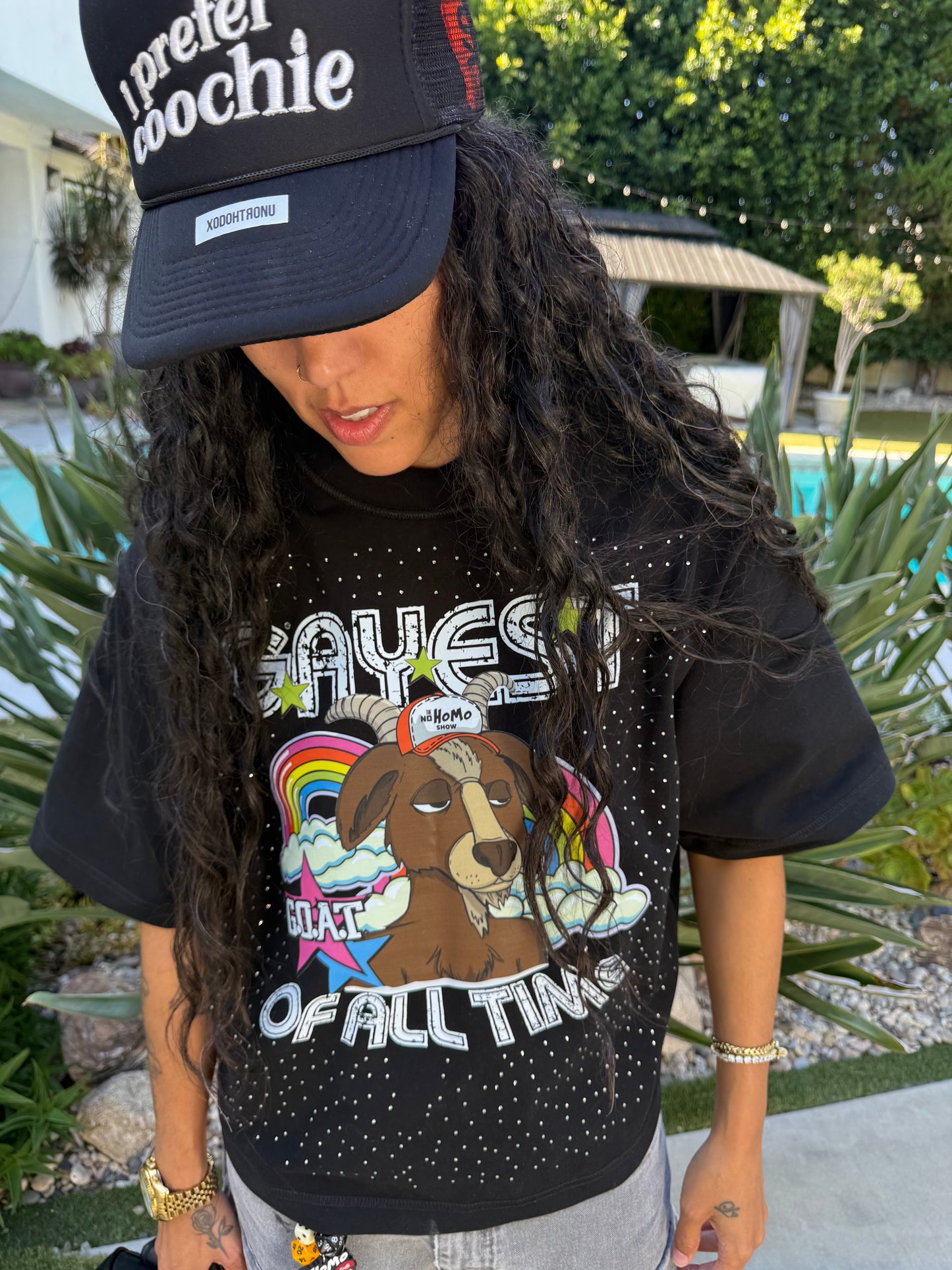 GAYEST OF ALL TIME (G.O.A.T.) – Masc Box Fit Shirt