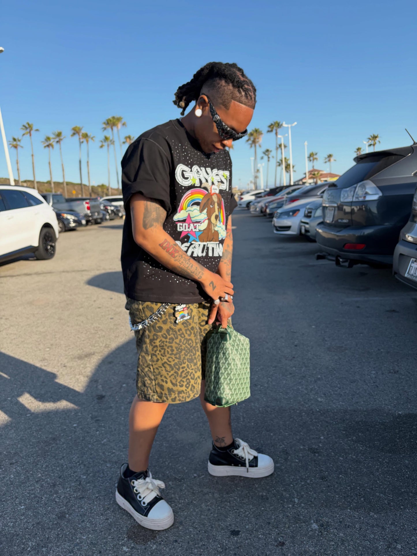 GAYEST OF ALL TIME (G.O.A.T.) – Masc Box Fit Shirt
